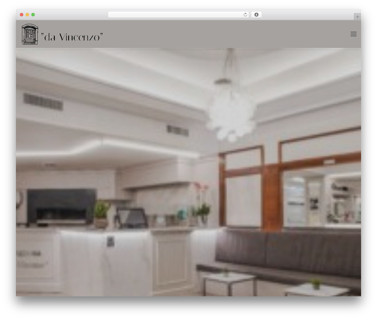 Uncode WordPress theme design - ristorantedavincenzo.com