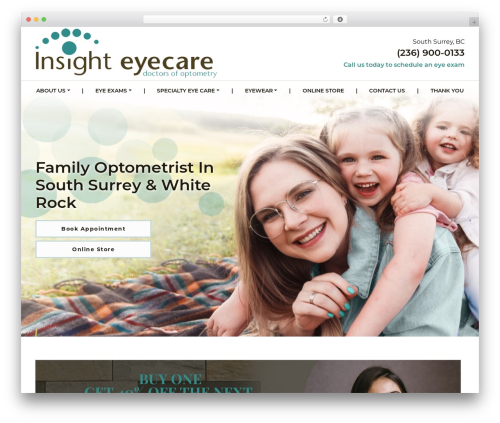 Pop up new master WordPress plugin - insighteyecare.ca