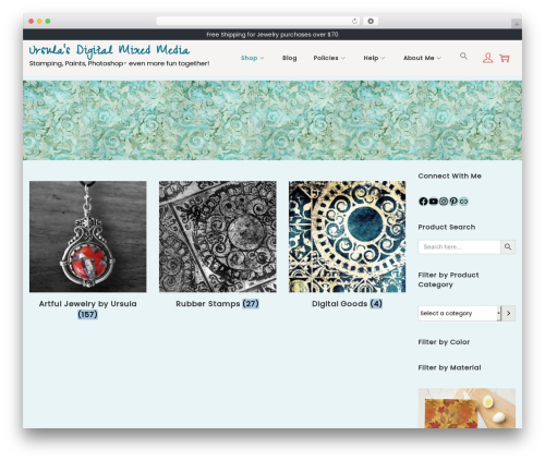 Woostify theme WordPress - ursula-smith.com