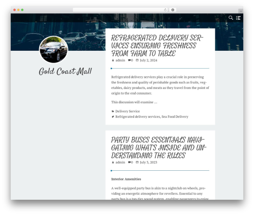 WordPress theme fyeah - goldcoastmall.net