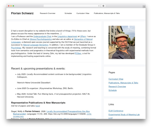 WordPress theme GeneratePress - florianschwarz.net