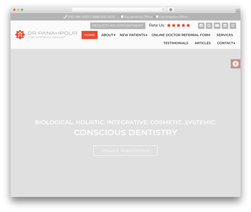 WordPress theme Parent Theme - systemicdds.com