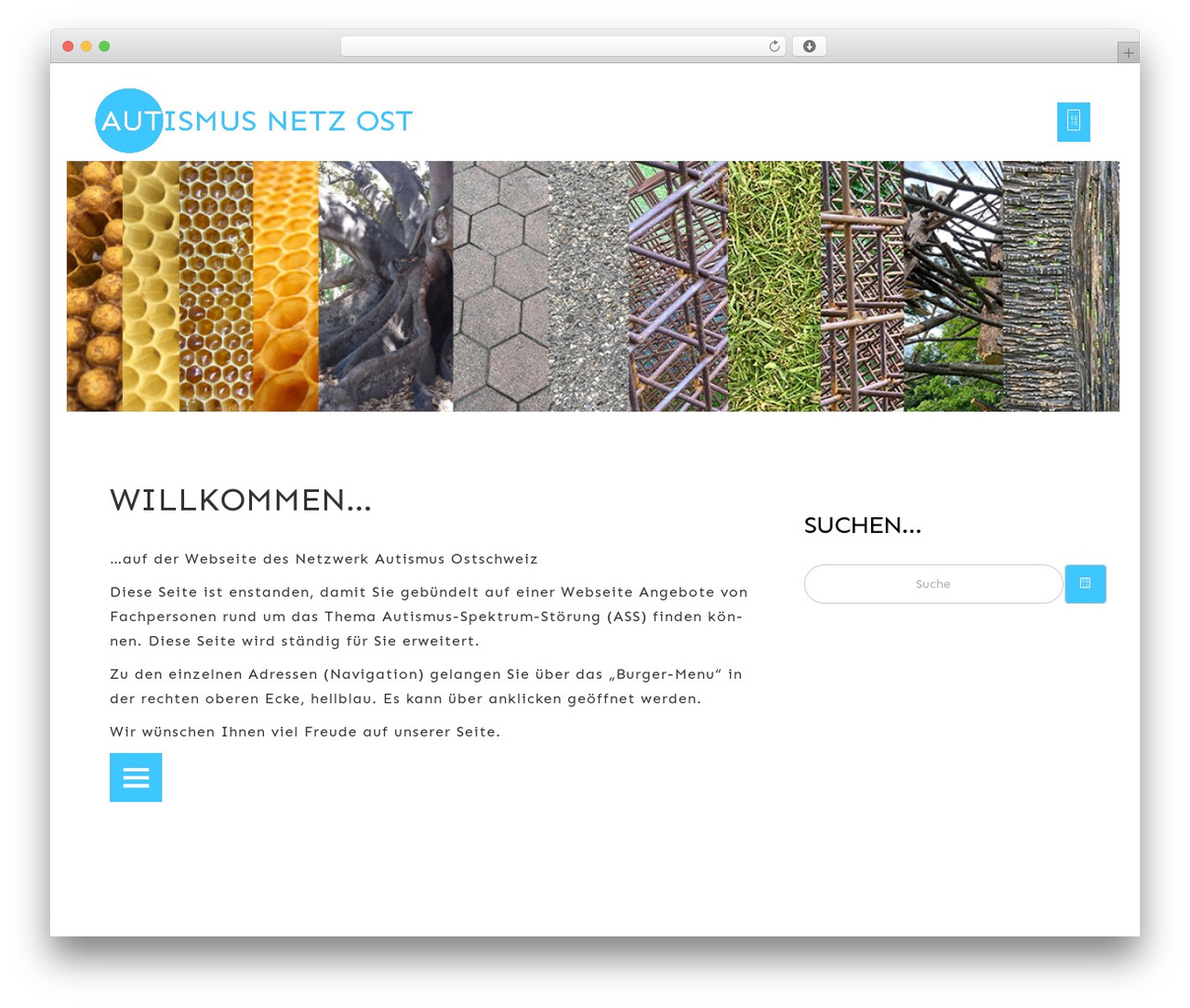 WordPress theme Xtron - autismusnetzost.ch