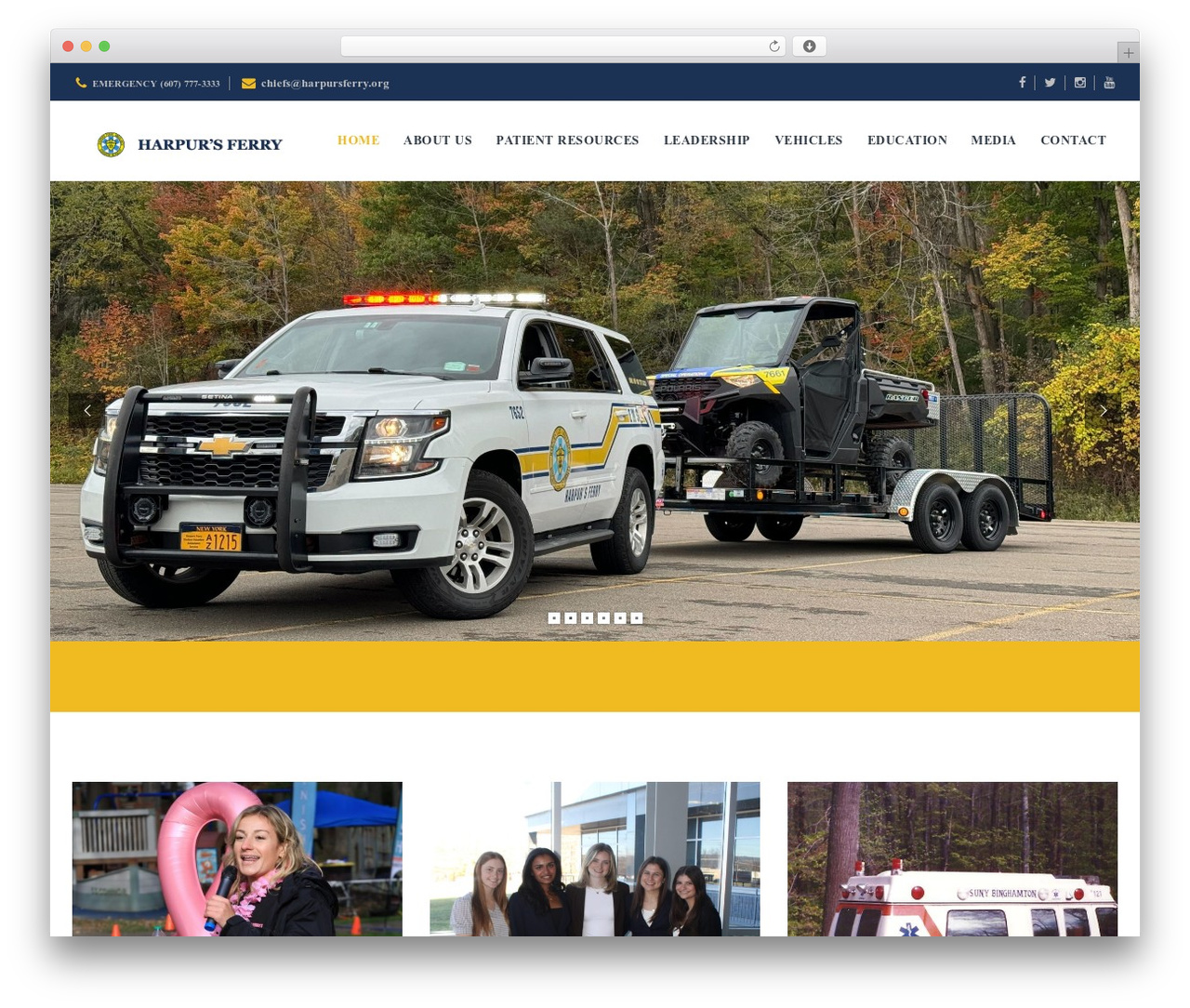 Construct theme WordPress - harpursferry.org