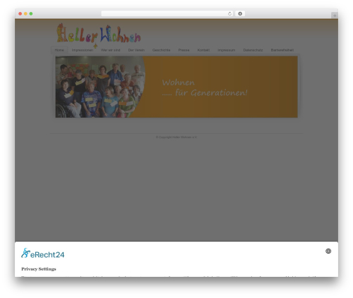 Cubit WordPress theme - heller-wohnen.de