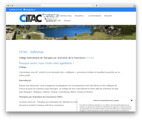 Connections slim plus WordPress plugin - citac.fr