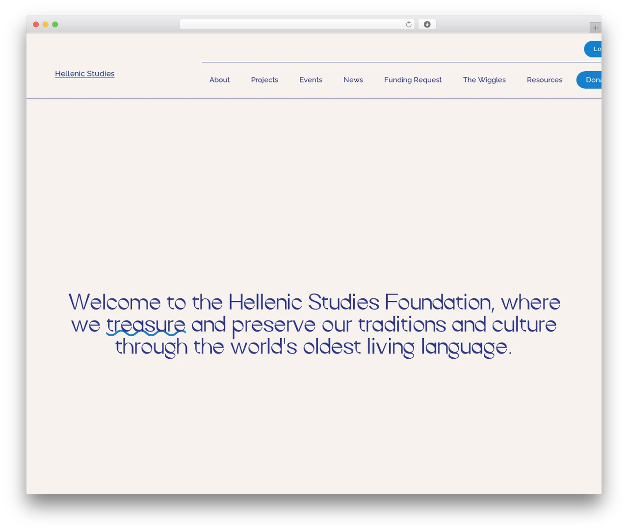 Hellenic Studies WordPress theme - hellenicstudies.com.au