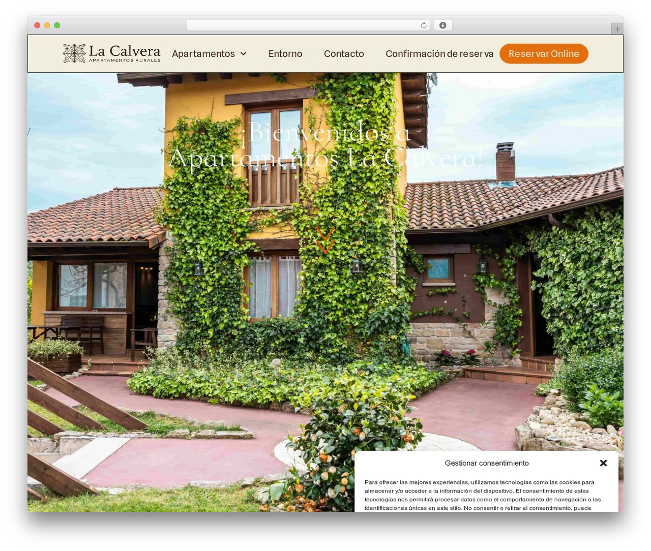 Hello Elementor WordPress website theme - apartamentoslacalvera.com