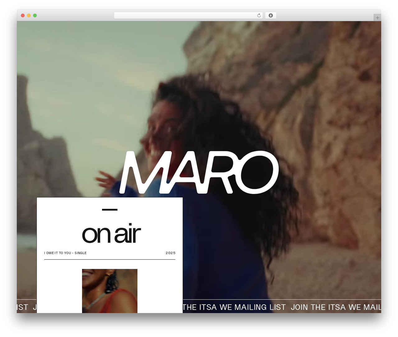 MARO WordPress theme - maro.com