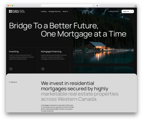 MIC Theme WordPress website theme - btbmic.com