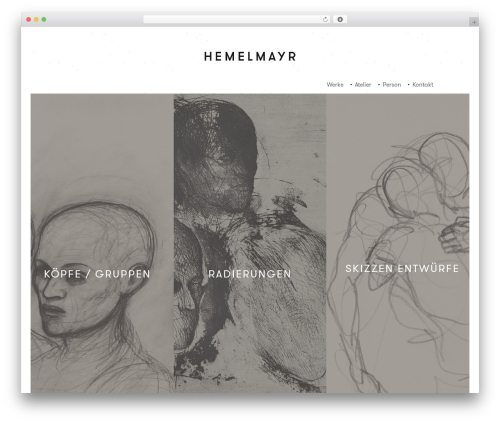 Quantum WordPress theme - hemelmayr.com