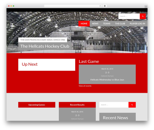 Mega slider WordPress plugin - hellcatshockey.org