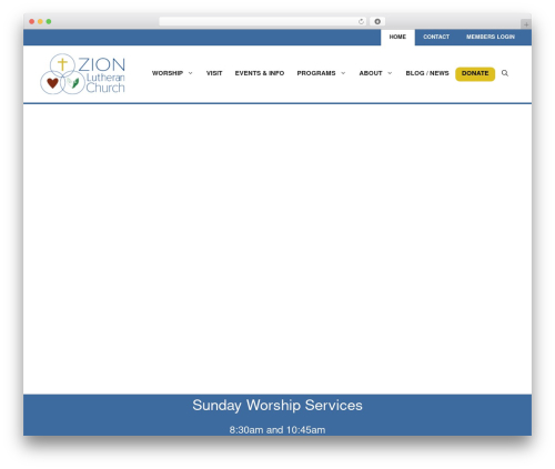 Theme WordPress GeneratePress - zionelginil.org