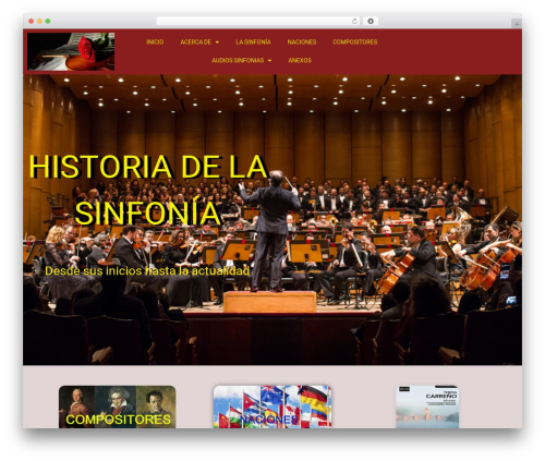 Tiny Forge theme WordPress - historiadelasinfonia.es