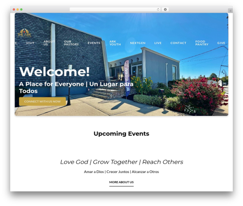 WordPress theme Float - arkofsalvation.org