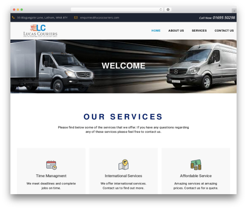WordPress theme Moveit - lucascouriers.com