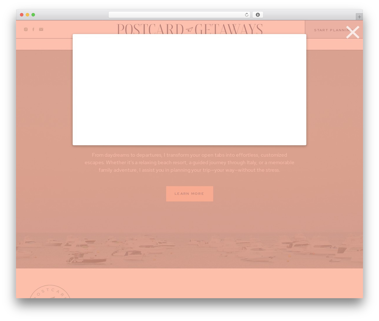 WordPress theme Showit - postcardgetaways.com WordPress theme Showit - postcardgetaways.com