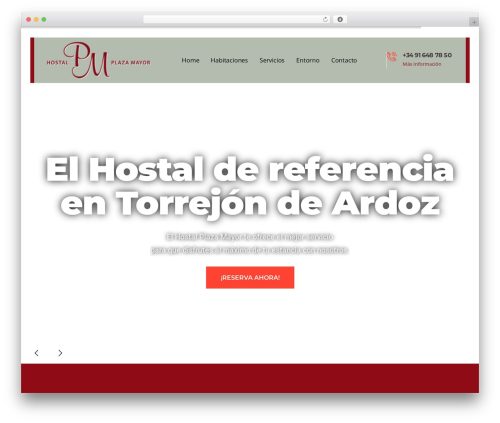WP theme Codesk - hostal-plazamayor.com
