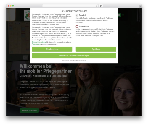 Divi WordPress theme - mobiler-pflegepartner.de