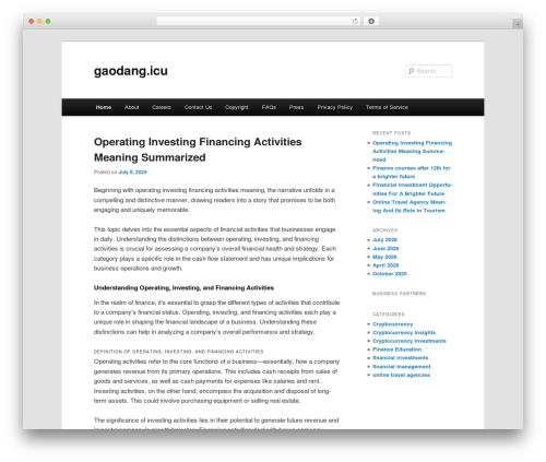 dmc top WordPress theme - gaodang.icu
