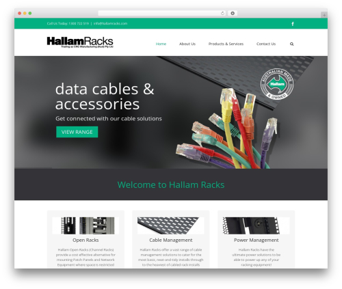 Logomonsta WordPress theme - hallamracks.com