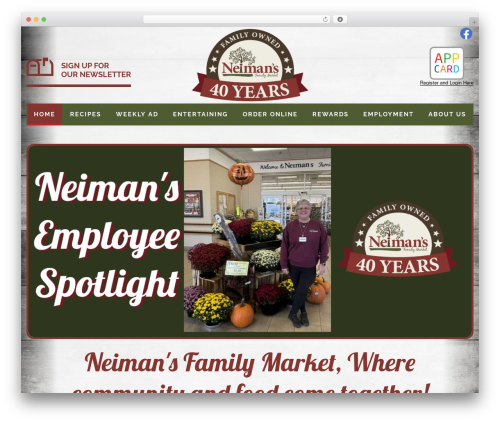 Appcard cookie WordPress plugin - neimansfamilymarket.com