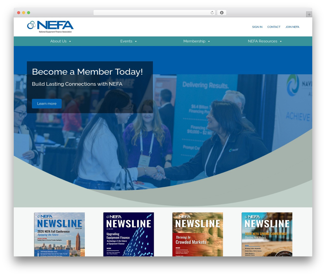 Sloth WordPress theme - nefassociation.org