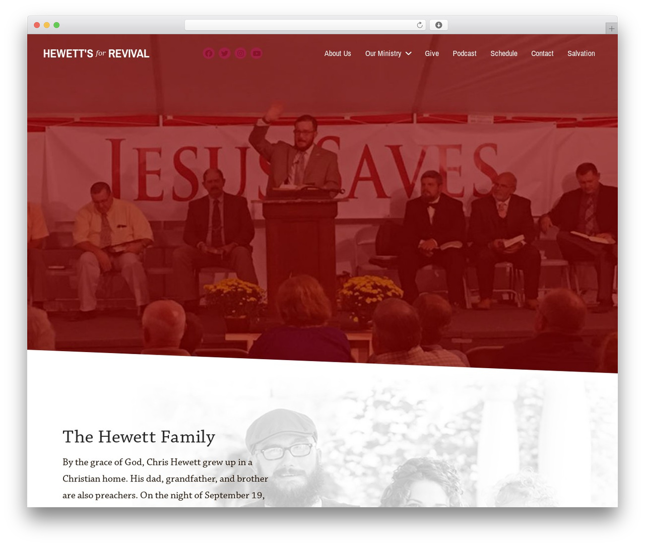 Theme WordPress Pro - hewettsforrevival.com