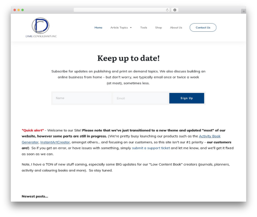 Maintenance Mode (maintenance-mode-free) free WordPress plugin - dimeconsultants.com
