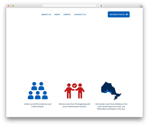 WordPress theme Arcadia - unifor229.com
