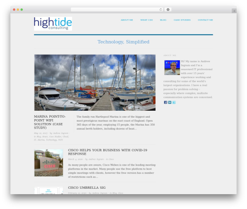 About Me 3000 widget (about-me-3000) free WordPress plugin - hightideconsulting.co.uk