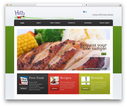 WordPress theme theme1620 - hillshomemarket.com