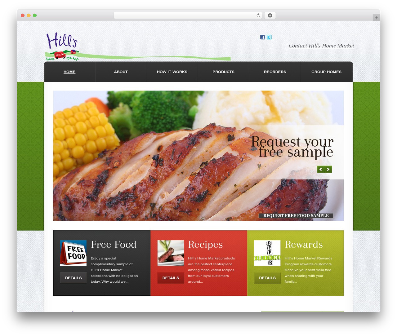 WordPress theme theme1620 - hillshomemarket.com