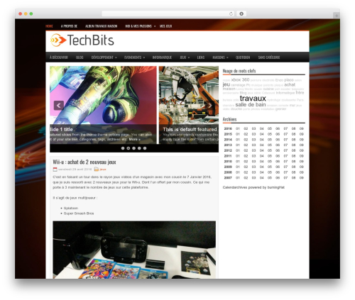 WP theme TechBits - higs.fr