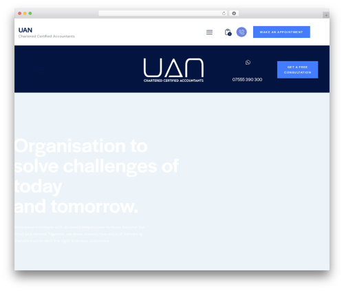Asclepius WordPress theme - uanuk.com
