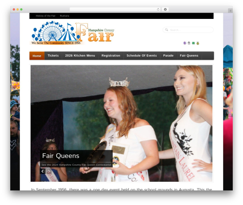 Wooslider WordPress plugin - hampshirecountyfair.com