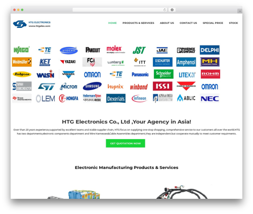 Flatco theme WordPress - htgelec.com