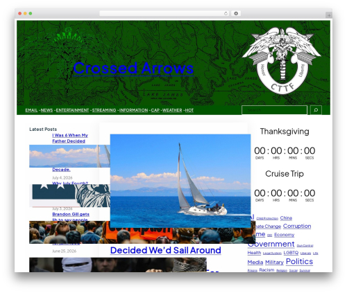 FotaWP free WordPress theme - crossedarrows.org
