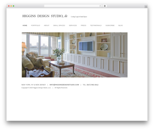 Photocrati Theme WP theme - higginsdesignstudio.com