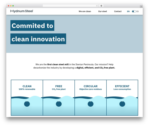 picostrap5 WP theme - hydnumsteel.com