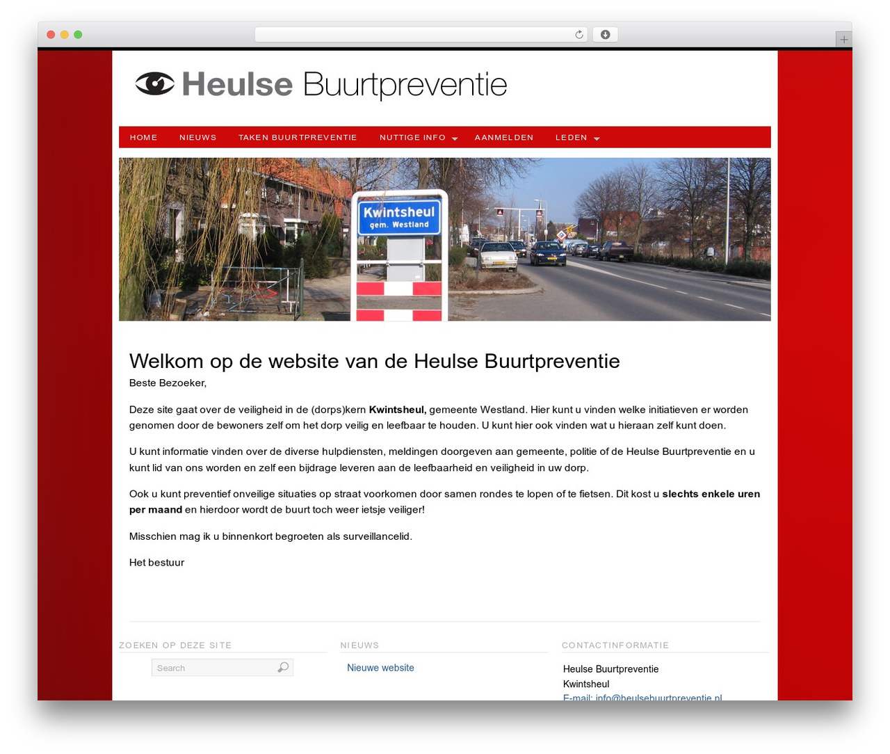 PlatformPro best WordPress theme - heulsebuurtpreventie.nl