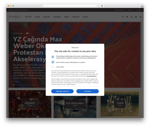 Theme WordPress Bourz - terrabayt.com