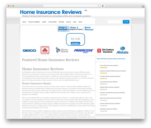 Leads master WordPress plugin - homeinsurancereviews.com