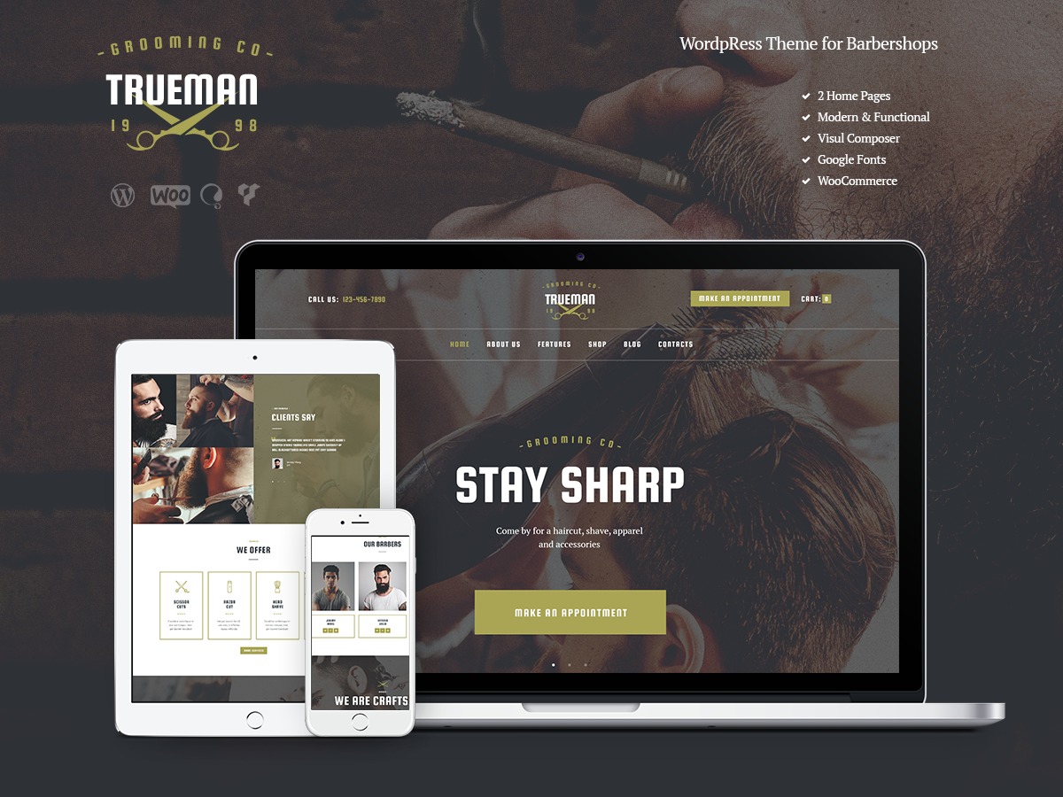 Theme WordPress Trueman Child