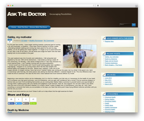Theme WordPress Arclite - healthykennesaw.info