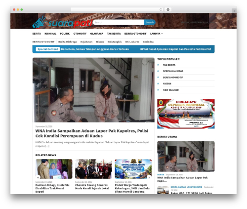 Theme WordPress BloggingPro - suarapatinews.com