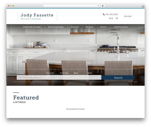 Theme WordPress IXACT Framework - jodyfassette.com