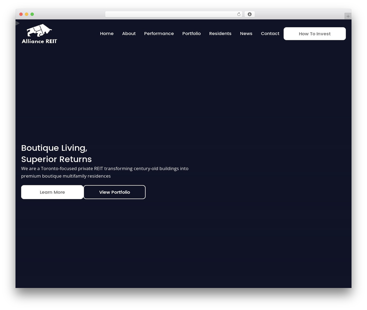 WordPress theme Beaver Builder Theme - alliancereit.com