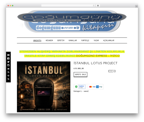 WordPress theme Didi - dogumgunu.com.tr