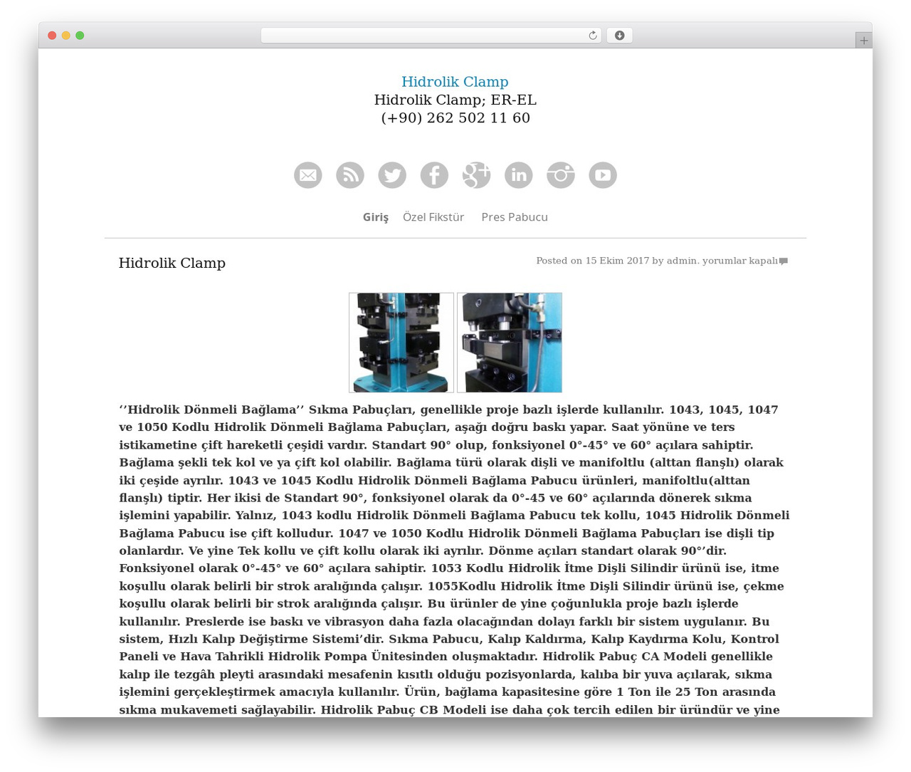 WordPress theme Dinky - hidrolikclamp.com WordPress theme Dinky - hidrolikclamp.com